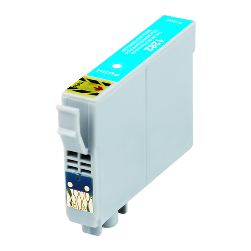 C13T12824010 Epson tarvikekasetti T1282 Cyan 7ml, tuplatäyttö, 100% uusi, Takuu 1v.