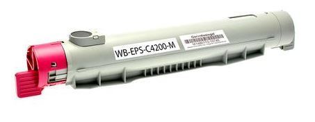 Epson Aculaser C4200 korvaava tarvikekasetti, Magenta, 8500s., Takuu 2v., Epson C13S050243