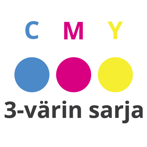 CF373AM HP 3-värin paketti CMY, Tarvikekasetti eli ei HP alkuperäiskasetti