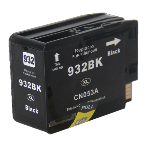 CN053A HP 932XL Musta korvaava Premium väripatruuna, Takuu 1v.
