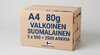 Kopiopaperi A4 valkoinen 2500 arkkia, 80g, myös väritulostukseen, Suomalaista paperia