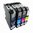 Brother MFC-J4710DW mustekasetti ValuePack korvaava Premium tarvike 4-värin pkt, Takuu 1v.
