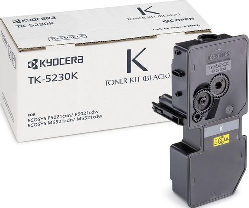 Kyocera TK-5230K Musta värikasetti, Aito ja alkuperäinen, 2600 sivua, Kyocera 1T02R90NL0