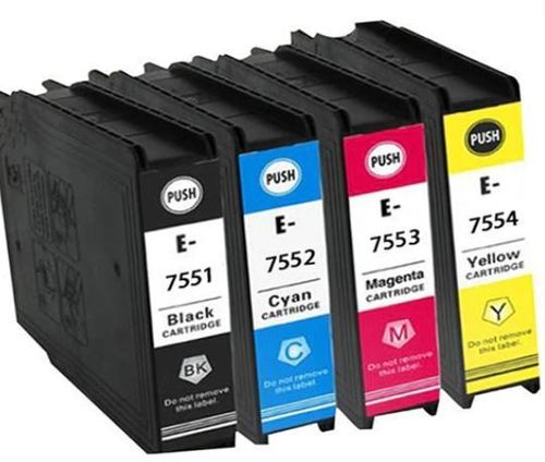 Epson T7551 Premium tarvike värikasetti, Musta, 5000 sivua, Takuu 1v.