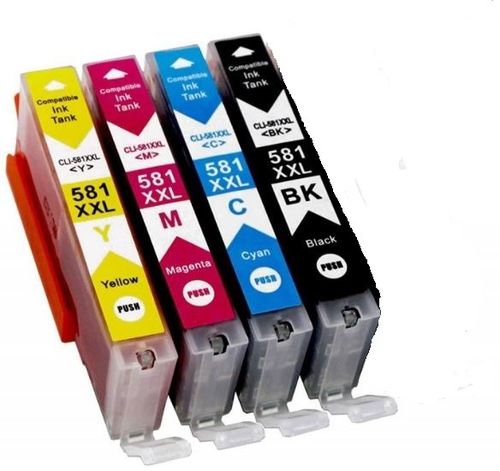 CANON CLI-581XL Multipack Bk,C,M,Y Premium korvaava tarvikekasettien sarja