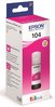 EPSON T104 Ecotank, Magenta, Aito ja alkuperäinen Epson C13T00P340