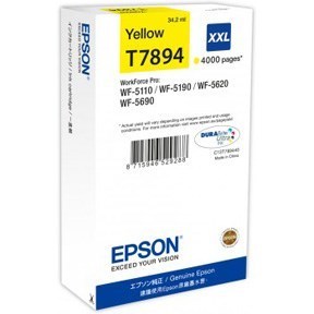 Epson C13T789440 mustekasetti, Yellow, Aito ja alkuperäinen, 4000 sivua, Epson T7894