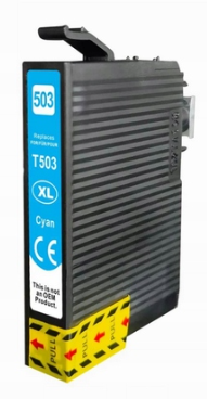 Epson 503XL mustekasetti Cyan, Premium korvaava Epson C13T09R24010, Takuu 2v., Sininen