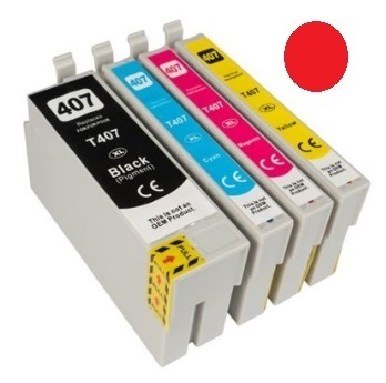 EPSON 407 mustekasetti, Magenta, Tarvike, Epson WF-4745 sarja, korvaa Epson C13T07U340