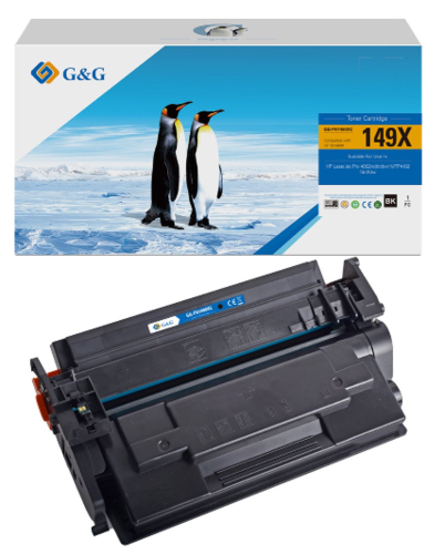 HP W1490X mustekasetti, Musta Jumbo, Premium tarvikekasetti, 9500 sivua, Takuu 3 vuotta, HP 149X