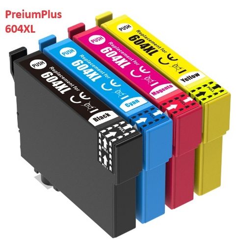 Epson 604xl Multipack, PremiumPlus korvaava Epson C13T10H64010, Riitto 500, 350 sivua, Takuu 3v.