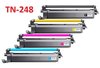 TN248VAL XL Brother Value-Pack korvaava Premium Bk,C,M,Y, 3000/2300 sivua, Takuu 3v.