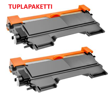 Brother TN2320 TWIN Tuplapkt, mustekasetti Premium korvaava 2 x 2600 sivua, Tulostinturvatakuu 3v.