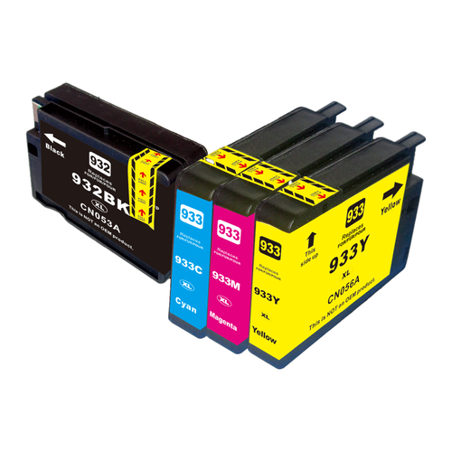 HP 932/933 XL Multipack HP C2P42AE korvaava Premium 4-värin pakkaus väripatruunat, Takuu 1v.