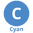 Canon GI-56C / 4430C001 mustepullo, Cyan, tarvike, 14000 sivua, 3v takuu