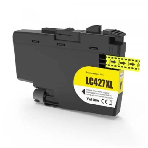 Brother LC-427XLY Yellow 5000 sivua, Premium tarvike, Takuu 2v.
