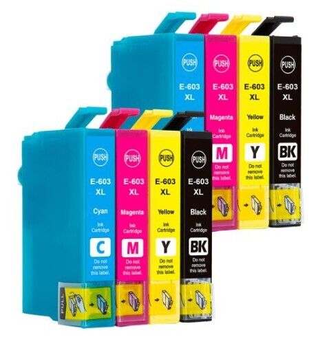 Epson 603XL Multipack, 2 SARJAA CMYK, Jumbokasetit +200%/+46% extraa, Pidennetty takuu on 3 vuotta