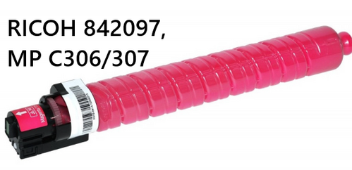 RICOH 842097 mustekasetti, Magenta, Tarvikevalmistaja, 6000 sivua, Ricoh MP C306, Ricoh MP C307