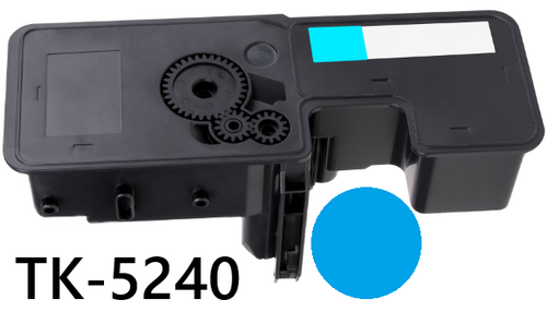 KYOCERA TK-5240 korvaava Premium tarvikekasetti, Cyan, 3000 sivua, Takuu 3v.