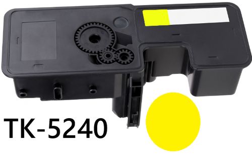 KYOCERA TK-5240 korvaava Premium tarvikekasetti, Yellow, 3000 sivua, Takuu 3v.