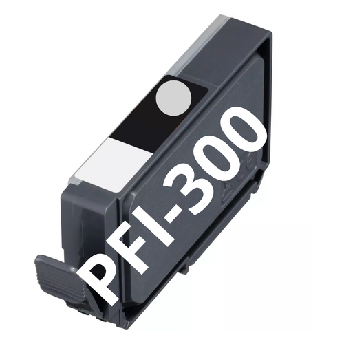 Canon PFI-300GY mustepatruuna, Gray korvaava Premium, 14ml, Laatusertifioitu, Takuu 2v.