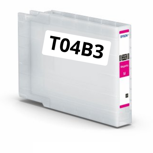 Epson C13T04B340 mustepatruuna, Magenta korvaava Premium, 54ml, Laatusertifioitu, Takuu 2v.