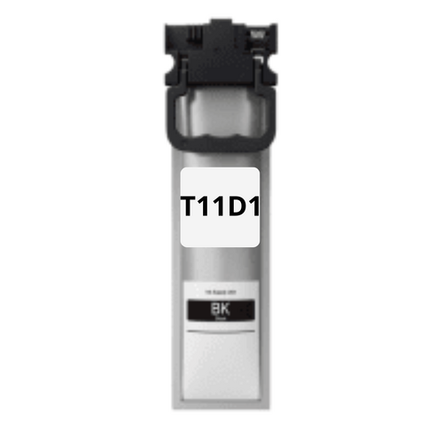 Epson T11D1 mustepatruuna, Musta, C13T11D140 korvaava Premium, 5000 sivua, Takuu 2v.
