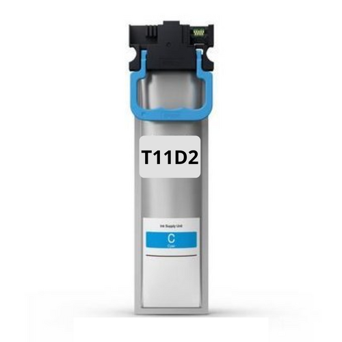 Epson T11D2 mustepatruuna, Cyan, C13T11D240 korvaava Premium, 5000 sivua, Takuu 2v.
