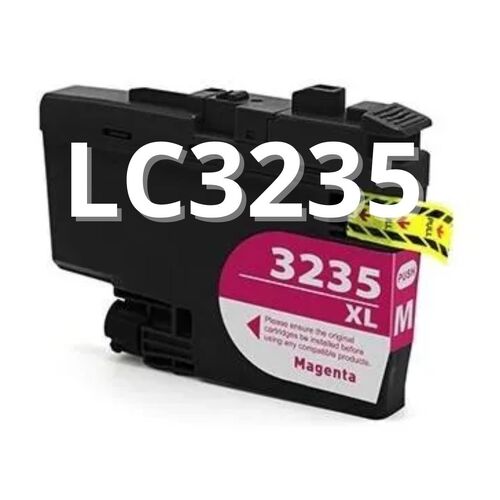 Brother LC3235XLM mustepatruuna, Magenta korvaava Premium, 5000 sivua, Laatusertifioitu, Takuu 2v.